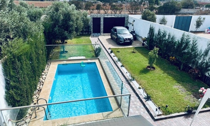 Ain Sebaa Casa | House with swimming pool 7 minutes from the beach by car