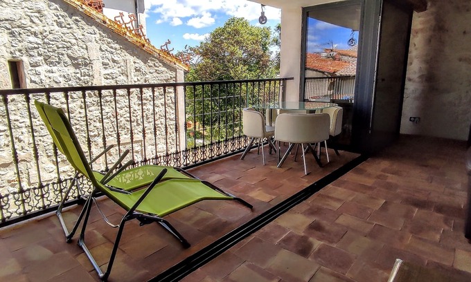 Peyriac-de-Mer Casa | House with terrace and balcony views