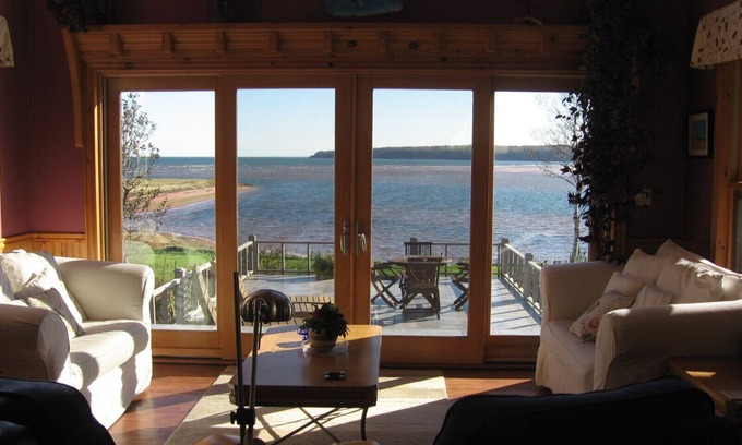 Red House Casa | Howe Bay Beach House / PEI Alquiler de vacaciones frente al mar
