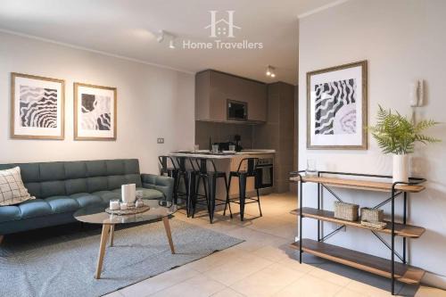 Nunoa Apartamento | HT Lujoso Estudio a pasos del Mall Plaza Egana