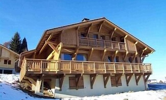 Combloux Chalet De Esquí | Enorme chalet en Combloux, magnífica vista del monte Blanc, en la estación de esquí Megeve / St Gervais