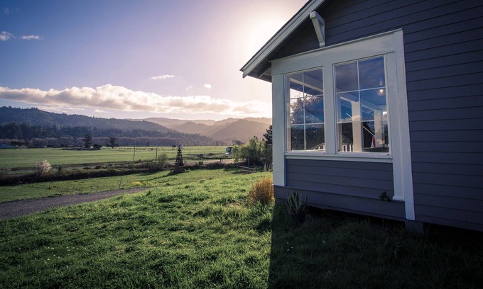 Carlotta Casa | Humboldt Valley Ranch: A contemporary bohemian farmhouse with sweeping views.