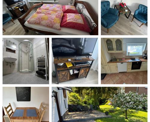 Bendestorf Apartamento | Hummelglück - Ferienwohnung mit Terrasse in 30 Min in HH City