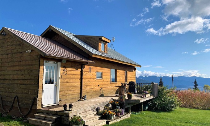 Fritz Creek Casa | Husky Ranch-Glacier & Bay Views! Encantador y acogedor desierto - Serenidad