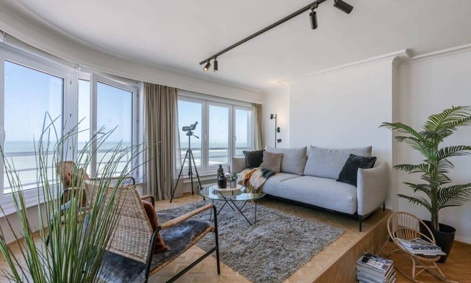 Ostend City Centre Apartamento | Huswell - Frontal seaview apartment in Ostend