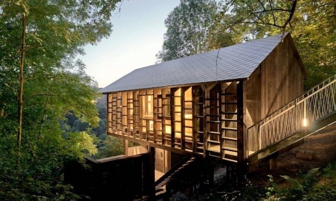 La Roche-en-Ardenne Cabina | Hutstuf cabin The Beaver & sauna
