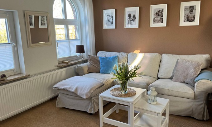Westeraccumersiel Apartamento | Huus Achterdiek - Oberwohnung "utkiek" mit Schöner Aussicht