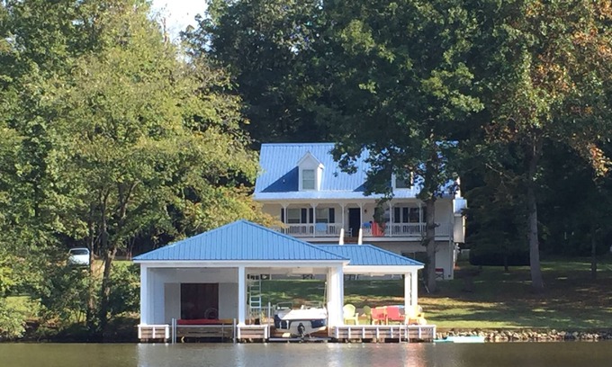 Leasburg Casa | Lago Hyco, Cobbs Creek privado, Gran muelle