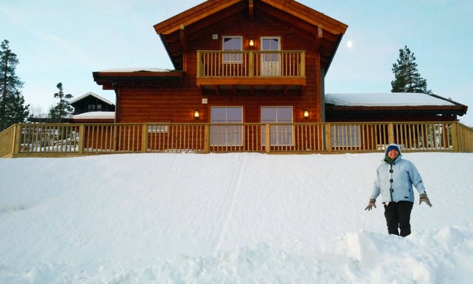 Kviteseid Casa | Hyggelig Blikk: una nueva casa de vacaciones con una vista abrumadora