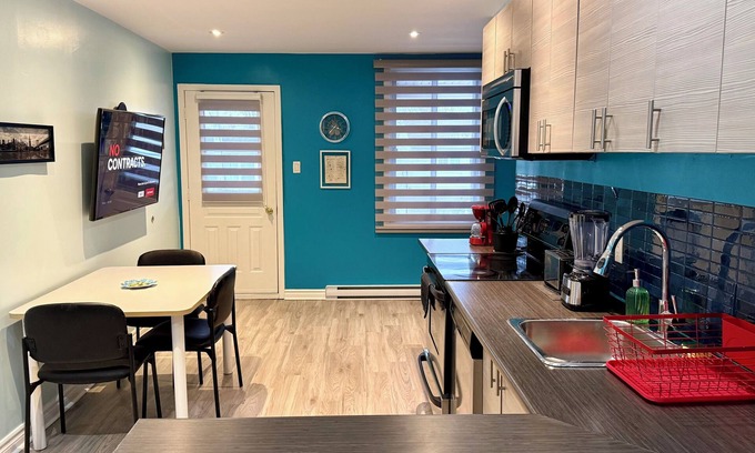 Longueuil Casa | I-Cosy & Bright Apartment near Old Port Montreal/South Shore