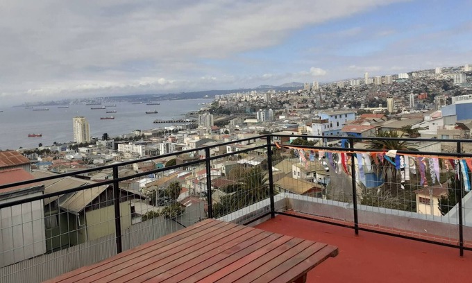 Valparaiso Cabina | I Valparaluz House 4 People, Private Bathroom