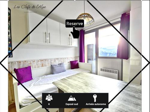 Eclose-Est Apartamento | Idéal vacances Studio 4 personnes Jolie vue sud !