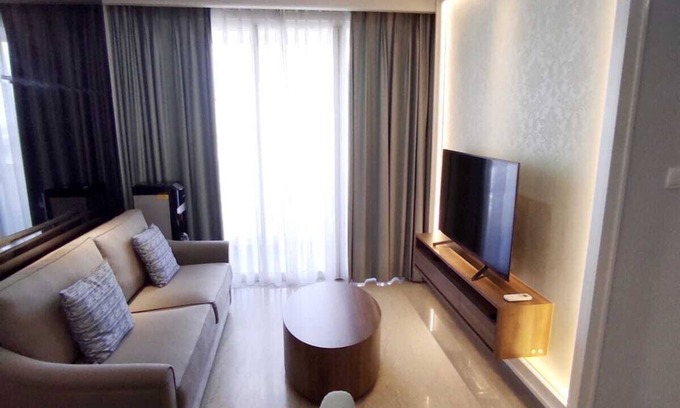 Cikini Apartamento | Chic 2-bedroom apartment with private lift,AC, WiFi in vibrant Jakarta