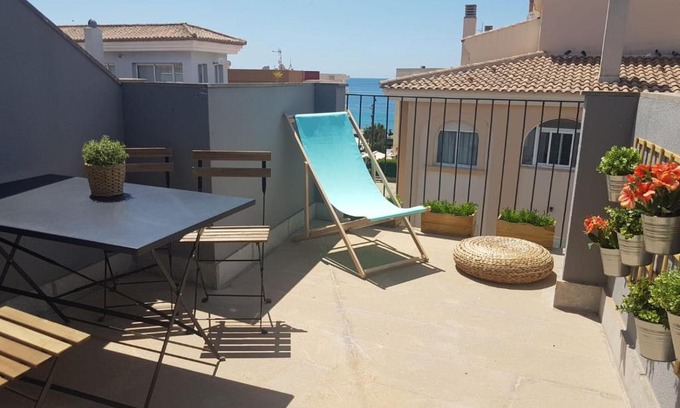 Centro de Moraira Apartamento | Ideal Ático-Duplex Deluxe, vistas al mar, Moraira.