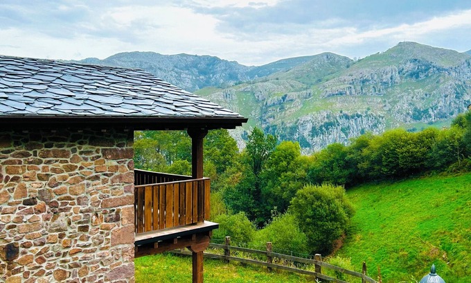 San Roque de Riomiera Cabaña | Casa con vistas increíbles 360º a espectacular y único paisaje de montaña.
