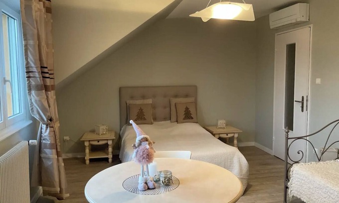 Guemar Cama Y Desayuno | Ideal on the Alsace Wine Route 1 room 2/3 pers in a villa + pool
