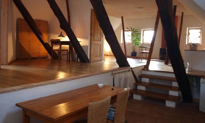 Borgholzhausen Apartamento | Apartamento idílico con acceso a bosque, pastos y prados.