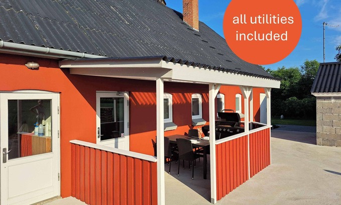 Christiansfeld Apartamento | Idyllic country apartment incl. all utilities