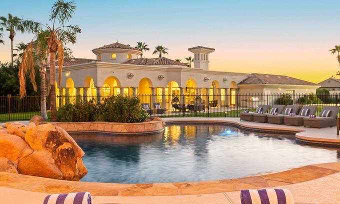 Cactus Acres Casa | ♥ Idyllic Desert Oasis ♥ Resort-style Amenities ♥ Opulent Private Villa w/ Pool