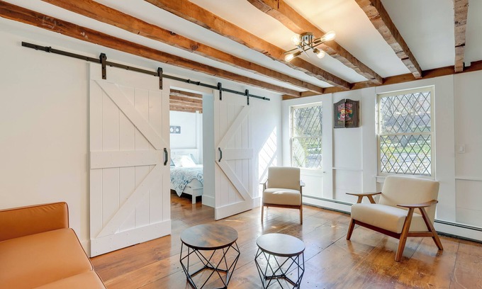 East Sandwich Cabaña | Idyllic Escape w/ Deck in East Sandwich!