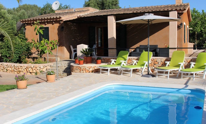 Manacor Casa | Finca acogedora y tranquila Son Garbeta: piscina privada, caseta grill, WIFI