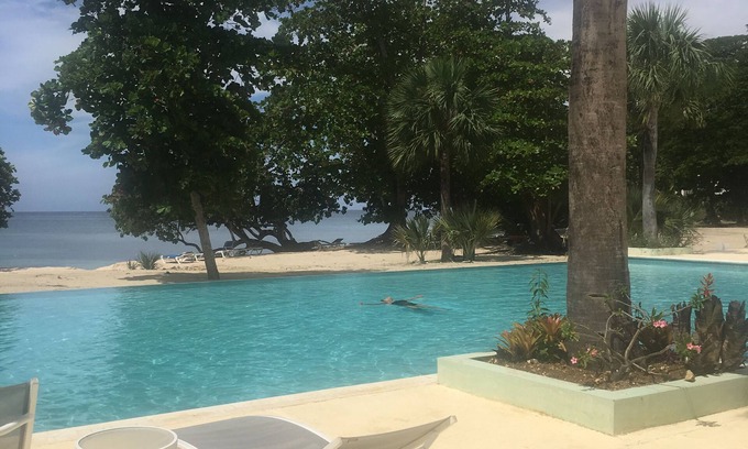Orange Bay Villa | Idílica playa privada Negril 2 dormitorios propiedad huéspedes
