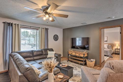 Sturgis Casa | Idyllic Sturgis Home with Fire Pit and Large Deck!