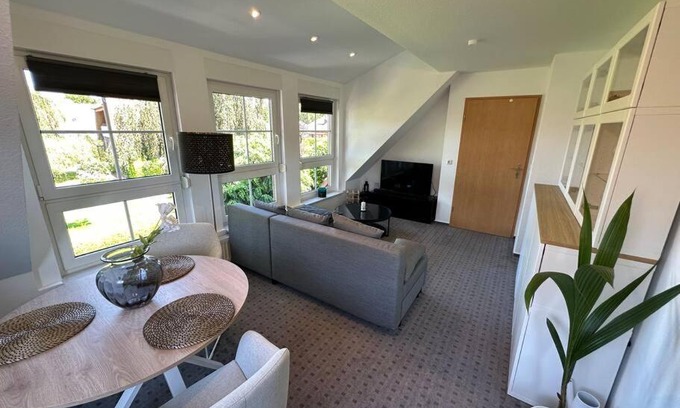 Sillenstede Apartamento | Idyllische Ferienwohnung Sillenstede