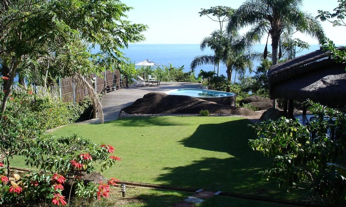 Praia de Taubate Casa | Quinta de de 12.000m a orillas del mar, excelente vista, rodeado de naturaleza!