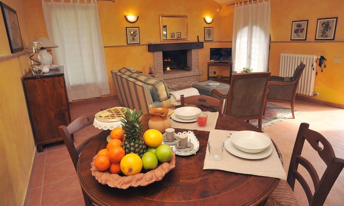 Mugnano in Teverina Cabaña | Il Colle P, casa de campo con jardín y piscina