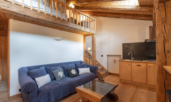 Cortina d'Ampezzo Apartamento | Il Covo, nice two room studio in Cortina