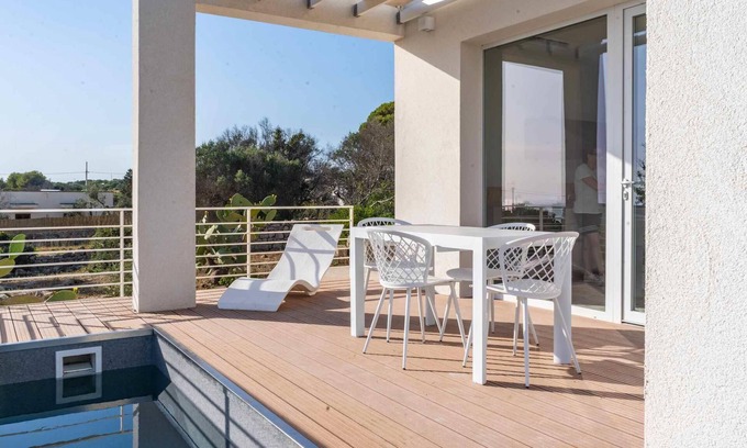 Marina di Felloniche Casa | Il Cubo - Una Habitación Casa, Capacidad 3