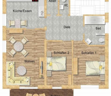 Lierschied Apartamento | Im Blauen Ländchen