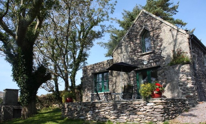 Caherdaniel Cabaña | Con imaginación convertida Cent 17ª. casa ... magníficas vistas sobre la bahía de Kenmare