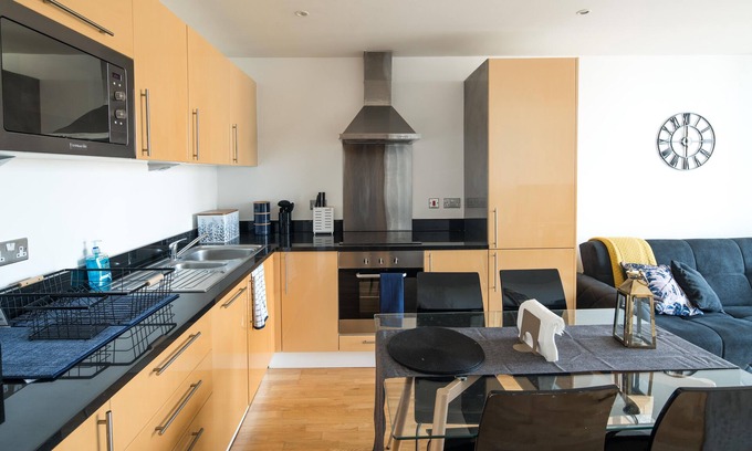 Isle of Dogs Apartamento | Immaculate 1-bed 1-bath Apartment in London Area