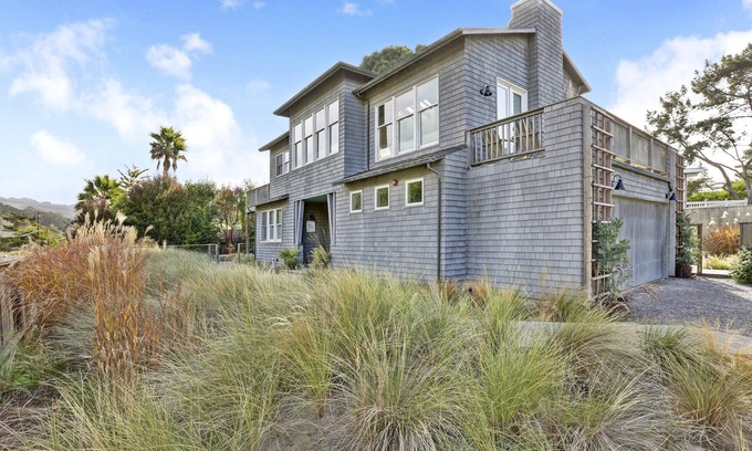 Stinson Beach Casa | Techos altos y excelentes vistas del monte Tam