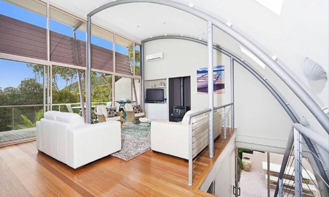 Blueys Beach Casa | Immaculate designer house-sweeping views over iconic Blueys Beach 3min walk away