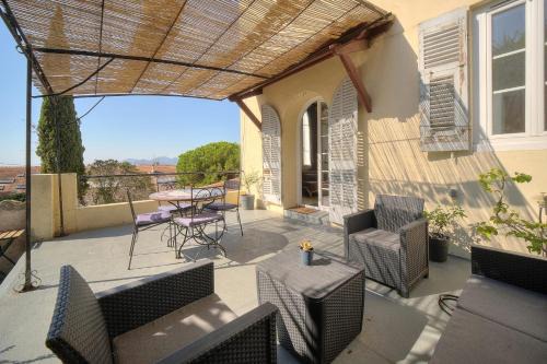 Riou - Petit Juas - Av de Grasse Apartamento | IMMOGROOM - T3 - Garden - Quiet - Air conditioning