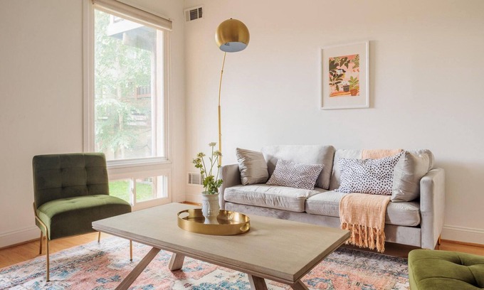 Mount Vernon Square Casa | Impeccable Shaw 2BR w/ W/D, nr Convention Center, by Blueground