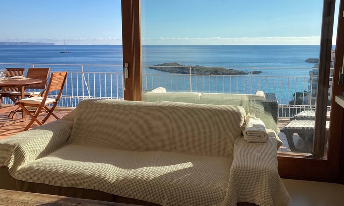 Illetas Apartamento | Impresionante apartamento con un balcón al mar