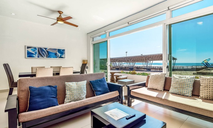 La Paloma Villa | Impressive dog-friendly villa with beach views, outdoor pool, patio, streaming