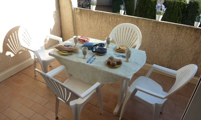 Marseillan Plage Apartamento | En el centro de Marseillan plage, agradable apartamento de 4 camas.