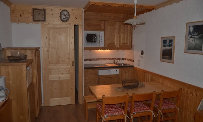 Meribel-Mottaret Apartamento | En Méribel Mottaret, cómodo apartamento de 2 habitaciones, clasificado 2 estrellas
