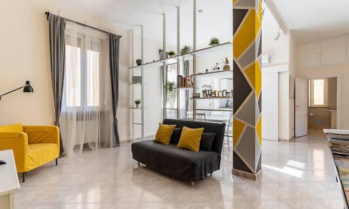 Quartiere XI Portuense Apartamento | IN ROME IN LOVE IN BIKE - JOYFUL APARTMENT - FAMILIES FRIENDS AND SMART WORKING