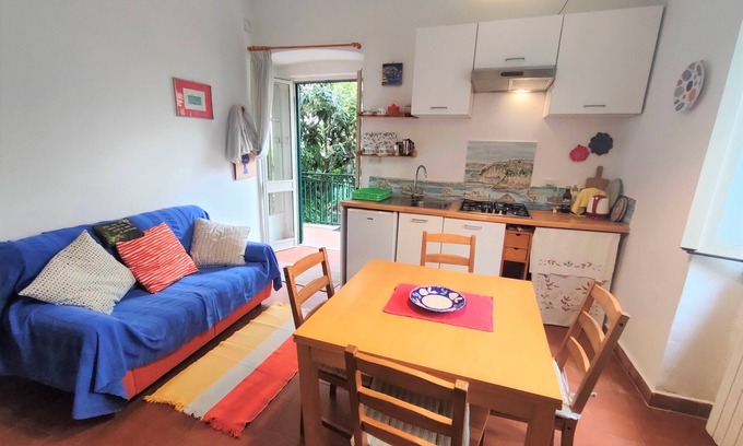 Agropoli Apartamento | en el centro histórico de Agropoli en el mar, con jardín