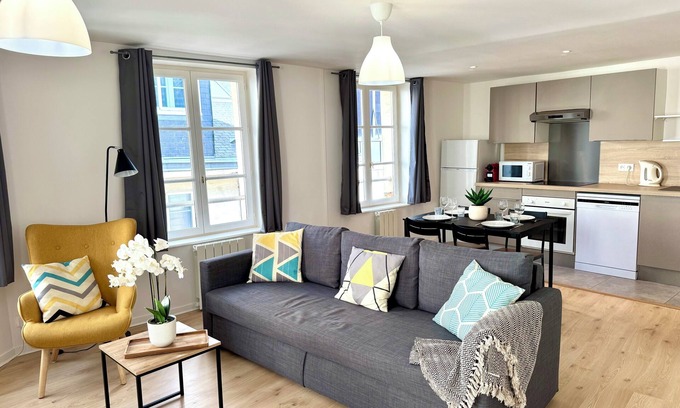 Quartier Pasteur Apartamento | In the heart of Rouen, hyper-center apartment