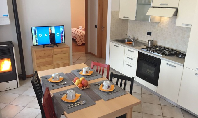 Spormaggiore Apartamento | En el corazón de los Dolomitas, relajación y vistas a tiro de piedra de Molveno y Paganella.