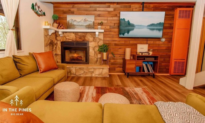 Fawnskin Cabina | In the Pines Retreat – Cozy Big Bear Cabin Near Lake & Forest