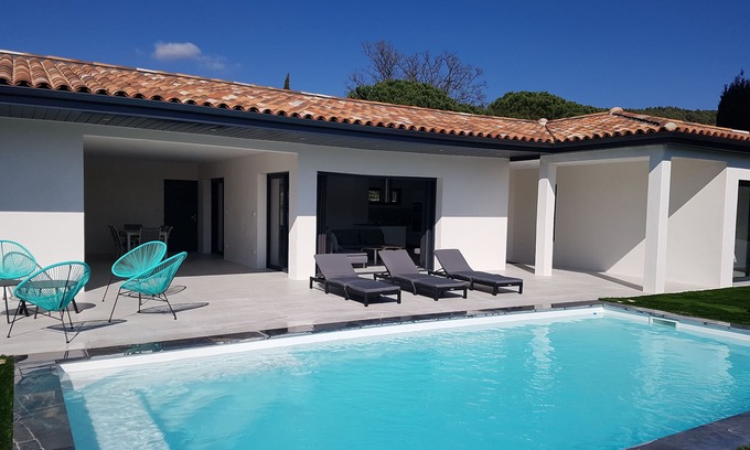 Figanieres Casa | In the Var, Figanières, new villa in the countryside with heated pool