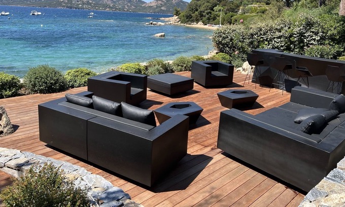 Cala Rossa Villa | Foot in the water at Cala Rossa